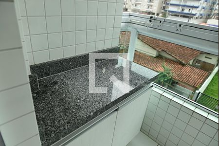 Varanda de apartamento para alugar com 2 quartos, 60m² em Nova Mirim, Praia Grande