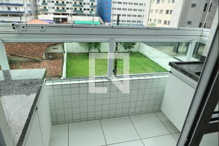 Varanda de apartamento para alugar com 2 quartos, 60m² em Nova Mirim, Praia Grande