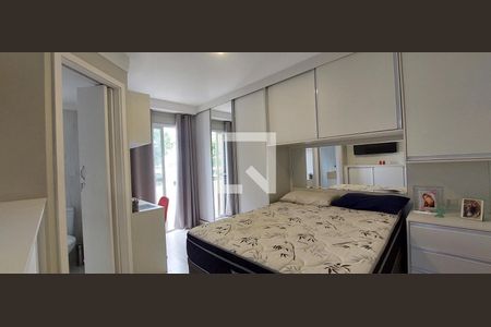 Quarto 1 suíte de apartamento para alugar com 2 quartos, 59m² em Vila Valparaíso, Santo André