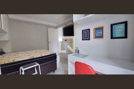 Quarto 1 suíte de apartamento para alugar com 2 quartos, 59m² em Vila Valparaíso, Santo André