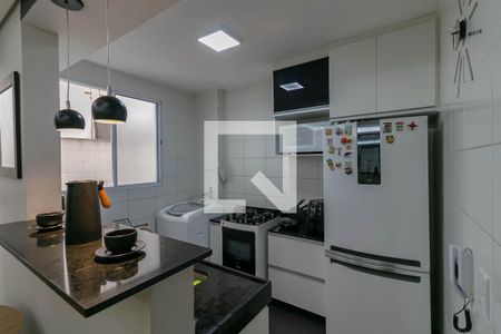 Cozinha de apartamento à venda com 2 quartos, 48m² em Bandeirantes (pampulha), Belo Horizonte