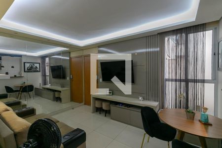 Sala de apartamento à venda com 2 quartos, 48m² em Bandeirantes (pampulha), Belo Horizonte