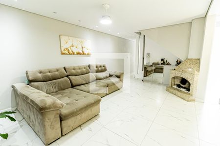 Sala de casa à venda com 4 quartos, 185m² em Jardim Las Vegas, Santo André