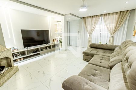 Sala de casa à venda com 4 quartos, 185m² em Jardim Las Vegas, Santo André