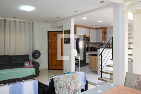 Sala de apartamento à venda com 3 quartos, 180m² em Nova Gerti, São Caetano do Sul