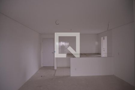 Sala/Cozinha de apartamento para alugar com 3 quartos, 90m² em Vila Assunção, Santo André