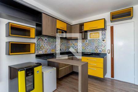 Cozinha de kitnet/studio para alugar com 1 quarto, 38m² em Vila Augusta, Guarulhos