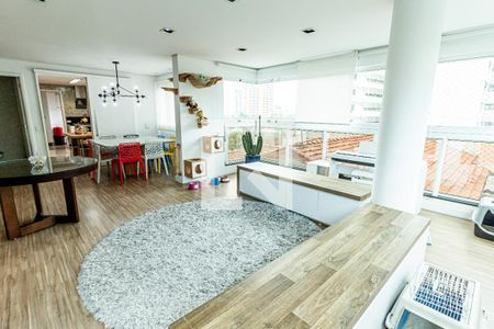 Sala de apartamento à venda com 4 quartos, 180m² em Jardim, Santo André