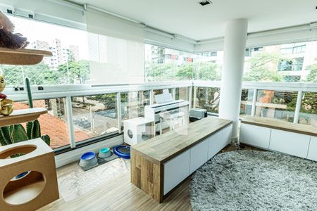 Sala de apartamento à venda com 4 quartos, 180m² em Jardim, Santo André