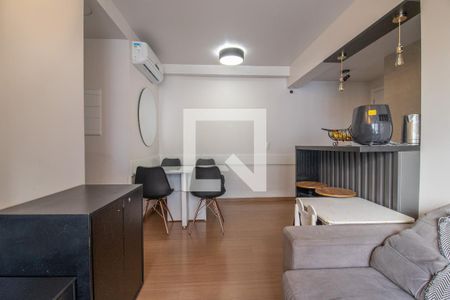 Sala de apartamento para alugar com 2 quartos, 58m² em Jardim do Salso, Porto Alegre