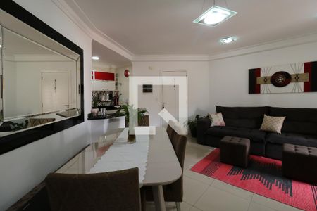 Sala de apartamento à venda com 3 quartos, 82m² em Vila Assunção, Santo André