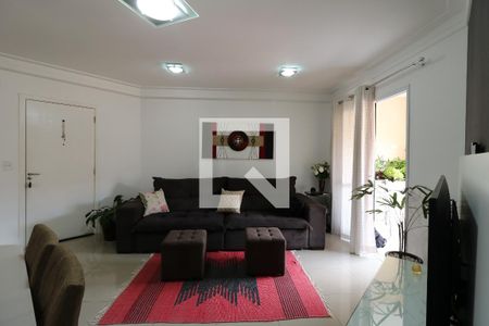 Sala de apartamento à venda com 3 quartos, 82m² em Vila Assunção, Santo André