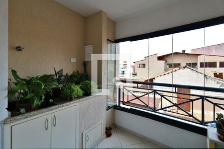 Área Gourmet de apartamento à venda com 3 quartos, 82m² em Vila Assunção, Santo André