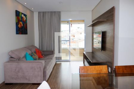 Sala de apartamento para alugar com 3 quartos, 89m² em Barcelona, São Caetano do Sul