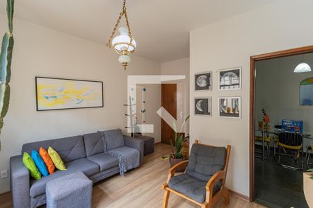 Sala de apartamento à venda com 3 quartos, 90m² em São Lucas, Belo Horizonte