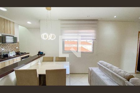 Sala - Sala de Jantar de apartamento para alugar com 2 quartos, 100m² em Vila Camilópolis, Santo André