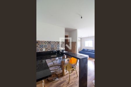 Cozinha de kitnet/studio para alugar com 1 quarto, 37m² em Centro, Guarulhos