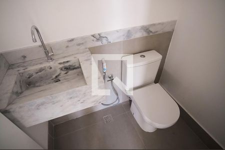 Lavabo de casa de condomínio à venda com 3 quartos, 208m² em Garças, Belo Horizonte