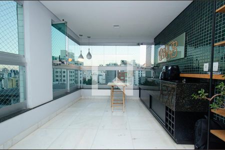 Varanda Gourmet de apartamento para alugar com 3 quartos, 115m² em Anchieta, Belo Horizonte