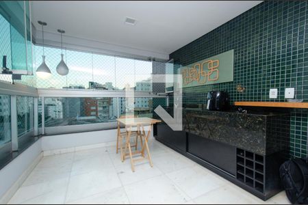 Varanda Gourmet de apartamento para alugar com 3 quartos, 115m² em Anchieta, Belo Horizonte