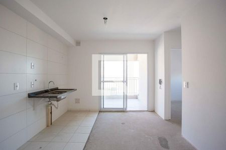 Sala/Cozinha de apartamento para alugar com 2 quartos, 55m² em Centro, Diadema