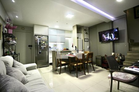 Sala de apartamento para alugar com 2 quartos, 60m² em Dois de Julho, Salvador