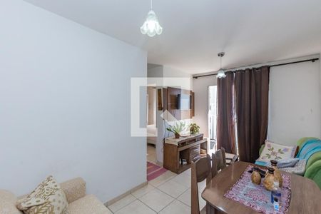 Sala de apartamento à venda com 2 quartos, 60m² em Engenho Nogueira, Belo Horizonte