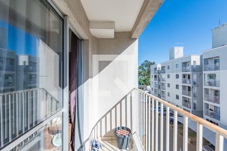 Varanda da Sala de apartamento à venda com 2 quartos, 60m² em Engenho Nogueira, Belo Horizonte