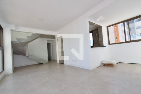 Sala 2 ambientes de apartamento para alugar com 3 quartos, 160m² em Santo Agostinho, Belo Horizonte