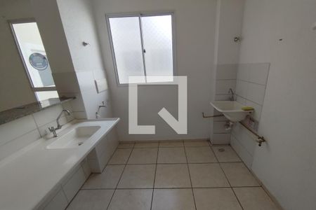 Cozinha - Lavanderia de apartamento para alugar com 2 quartos, 50m² em Jardim Silvio Passalacqua, Ribeirão Preto