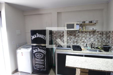 Cozinha/Área de serviço de casa para alugar com 1 quarto, 30m² em Jardim Holanda, Uberlândia