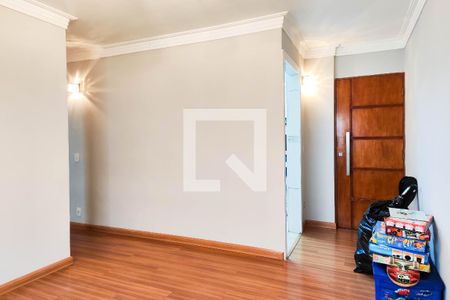 Sala de apartamento à venda com 2 quartos, 54m² em Vila Camilópolis, Santo André