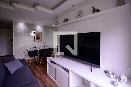 Sala  de apartamento à venda com 3 quartos, 54m² em Jardim Santa Emília, São Paulo