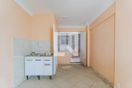 Sala/Quarto/Cozinha de kitnet/studio à venda com 1 quarto, 18m² em Centro Histórico, Porto Alegre