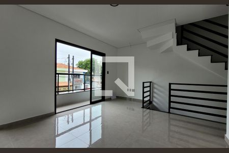 Sala de casa para alugar com 3 quartos, 105m² em Parque das Nações, Santo André