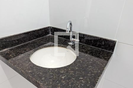 Banheiro de kitnet/studio para alugar com 1 quarto, 44m² em Taboão, São Bernardo do Campo