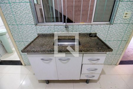 Detalhe Sala/Cozinha de casa à venda com 1 quarto, 58m² em Parque Continental I, Guarulhos