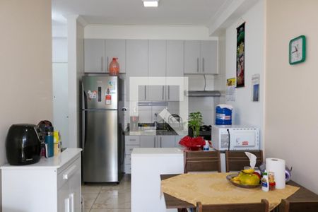 Sala de apartamento à venda com 1 quarto, 40m² em Nova Gerti, São Caetano do Sul