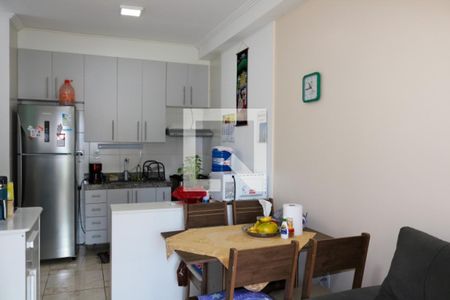 Sala de apartamento à venda com 1 quarto, 40m² em Nova Gerti, São Caetano do Sul