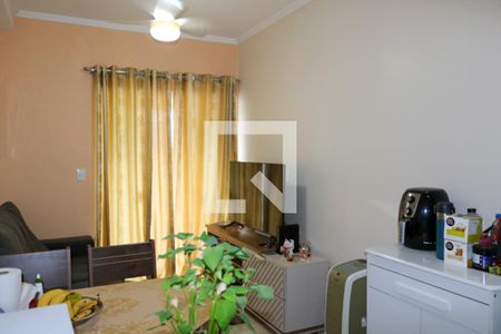 Sala de apartamento à venda com 1 quarto, 40m² em Nova Gerti, São Caetano do Sul