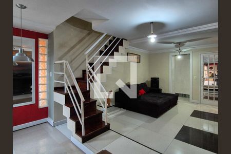 Sala de casa de condomínio à venda com 5 quartos, 280m² em Recreio dos Bandeirantes, Rio de Janeiro