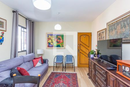 Sala de apartamento à venda com 3 quartos, 69m² em Caiçara-adelaide, Belo Horizonte