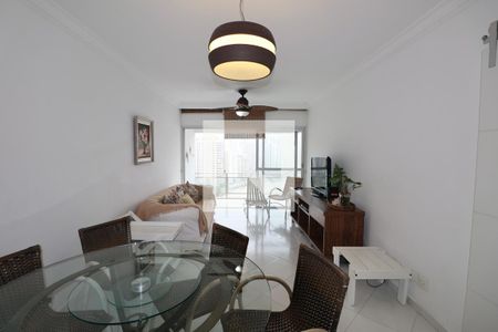 Sala de apartamento para alugar com 3 quartos, 110m² em Vila Luis Antonio, Guarujá