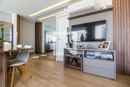 Sala de apartamento à venda com 1 quarto, 53m² em Alphaville Empresarial, Barueri