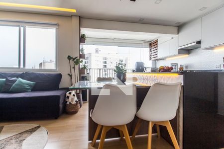 Sala de apartamento à venda com 1 quarto, 53m² em Alphaville Empresarial, Barueri