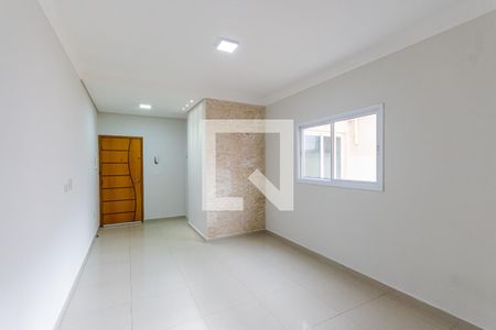 Sala de apartamento para alugar com 3 quartos, 74m² em Campestre, Santo André