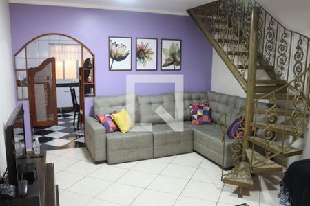 Sala de casa à venda com 3 quartos, 200m² em Santa Maria, São Caetano do Sul