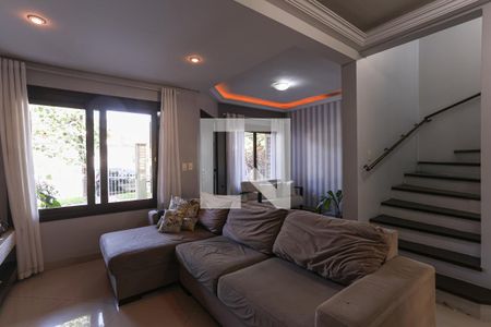 Sala de TV de casa à venda com 3 quartos, 189m² em Tristeza, Porto Alegre