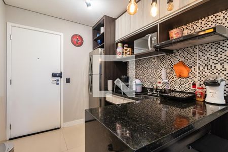 Cozinha de kitnet/studio à venda com 1 quarto, 26m² em Bethaville I, Barueri