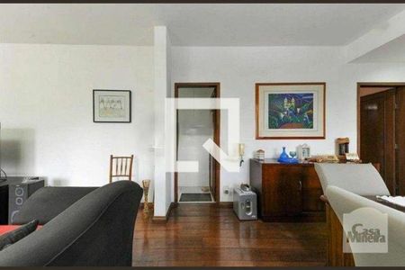 Sala de apartamento à venda com 4 quartos, 146m² em Funcionários, Belo Horizonte